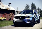 Volvo XC40: Der Soundlack des Autos reagiert auf Geräusche und Musik