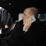 Erdogan telefoniert mit einem iPhone