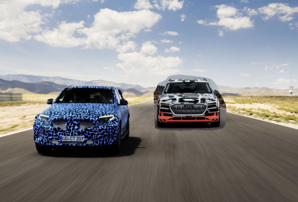 Mercedes EQC vs Audi e-tron