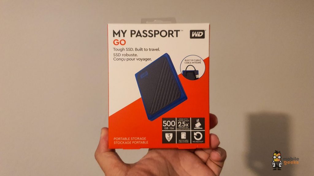 WD MyPassport GO 500 GB SSD Western Digital Mobilegeeks