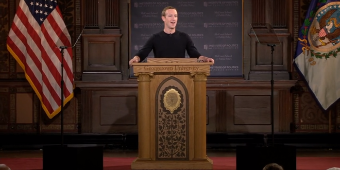 Mark Zuckerbergs (gefährliche) Rede über freie Meinungsäußerung