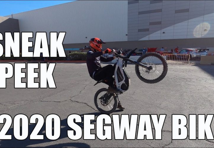 Segway X160 und X260: auch Dirtbikes werden elektrisch