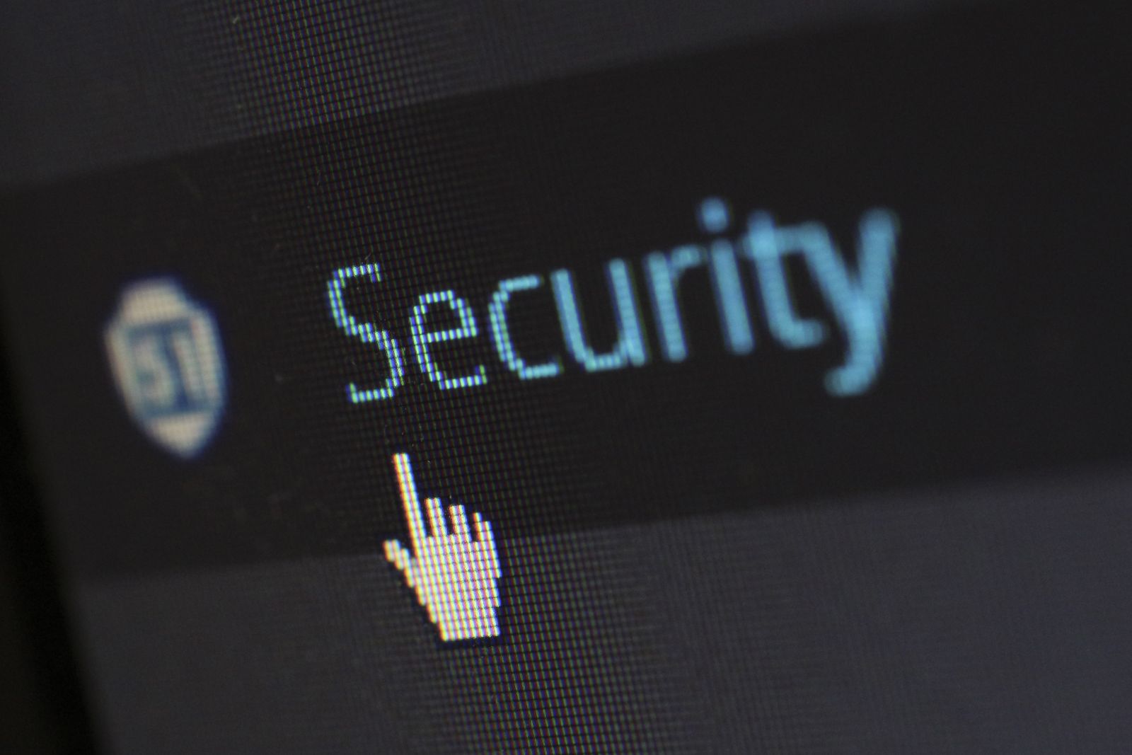 Mausklick auf "Security" Icon