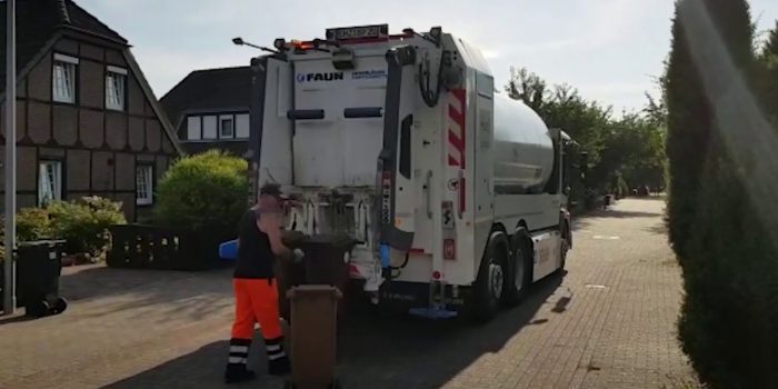 Faun Bluepower: Erster Müllwagen mit Wasserstoffantrieb geht in Einsatz