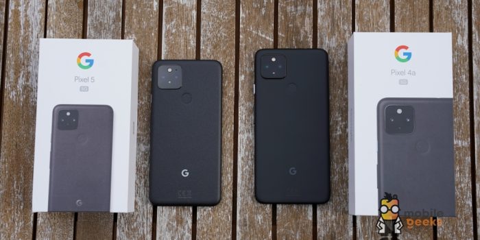 Google Pixel 5 und Google Pixel 4a 5G Smartphone Test Review Mobilegeeks