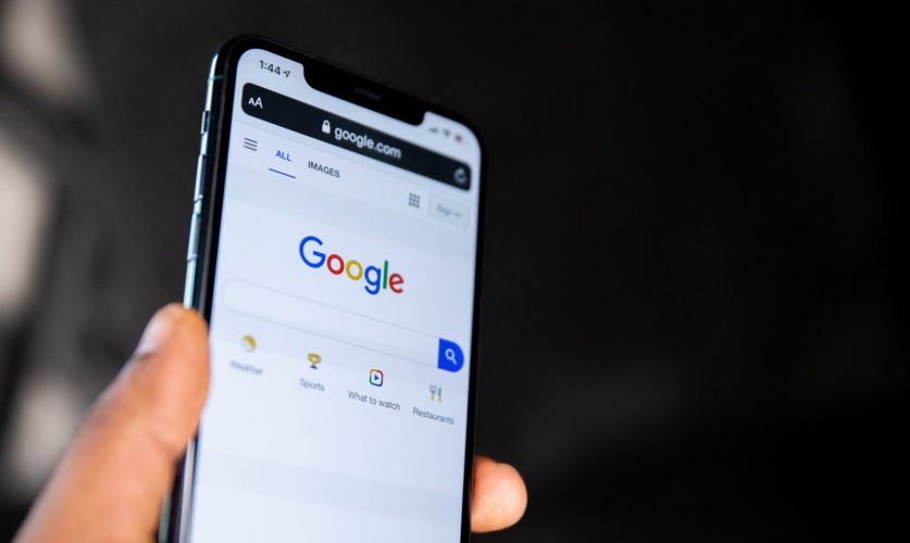 Mobile Google-Suche